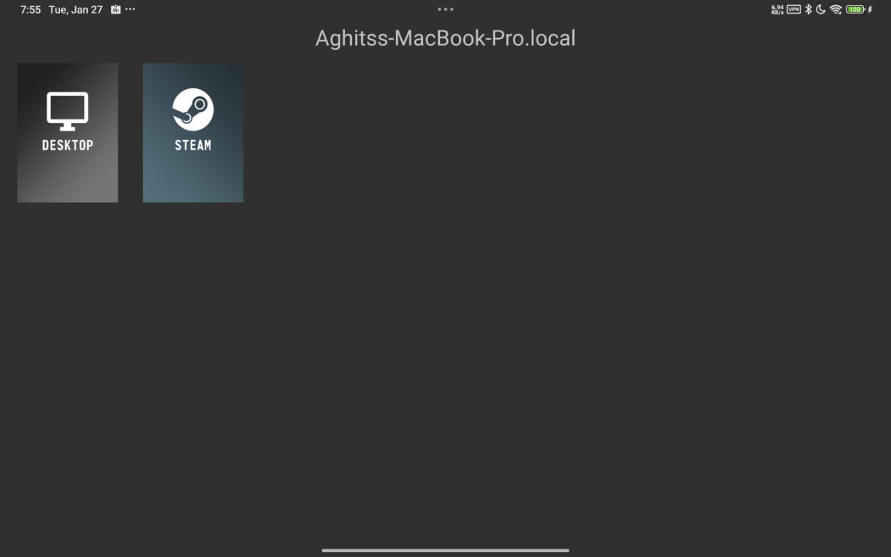 Moonlight App Screen